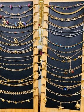 Durable, tarnish-resistant anklets 
NOW LIVE✨